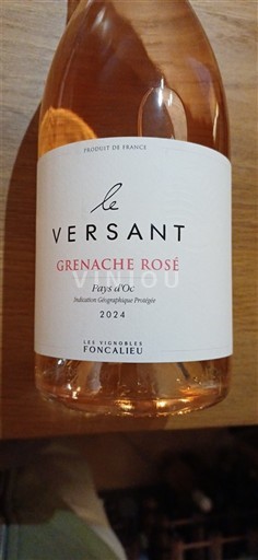 Languedoc ja Roussillon Pays d'Oc Les Vignobles Foncalieu Le Versant 2024