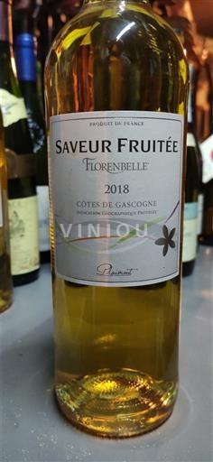 Southwest Côtes de Gascogne Florenville Saveur Fruitée 2018