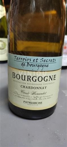 Vin Blanc sec Terroirs et Secrets de Bourgogne Patriarche Non millésimé France Bourgogne AOC