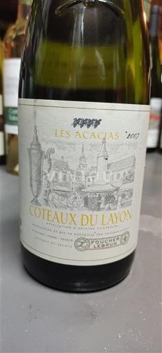 Thung lũng sông Loire Coteaux-du-layon Foucher Lebrun Les Acacias 2007