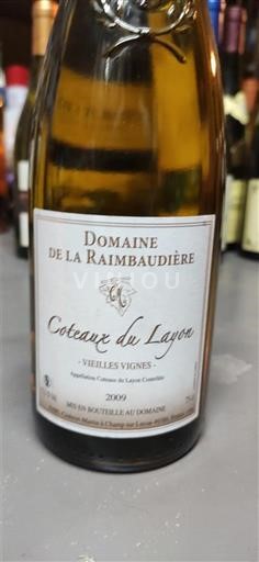 Loire-dalen Coteaux-du-layon Domaine La Raimbaudière Vieilles Vignes 2009