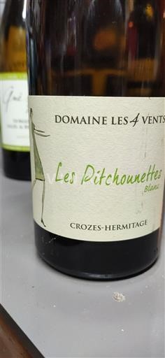 Thung lũng Rhône Crozes-hermitage Domaine Les 4 Vents Les Pitchounettes Không niên vụ