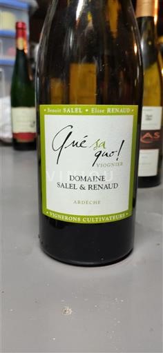 Rona dolina Ni doloceno Domaine Salel & Renaud Gué sa quoi! Neleten.