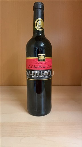 Bordeaux Lussac-saint-émilion Château La Chapelle des Landiers 2017