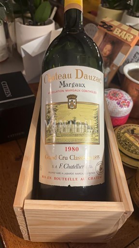 Bordeaux Margaux Dauzac 1980
