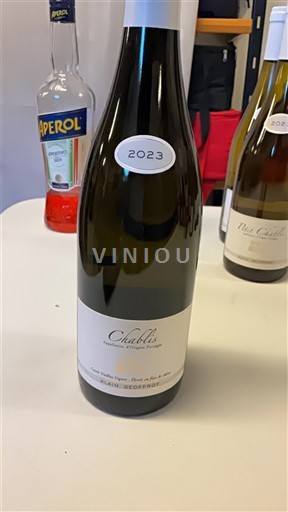 Bourgogne Chablis Alain Geoffroy Vielles Vignes 2023