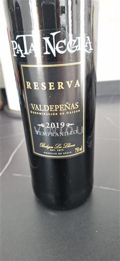 Castilla-La Mancha Valdepeñas Pata Negra Reserva 2019