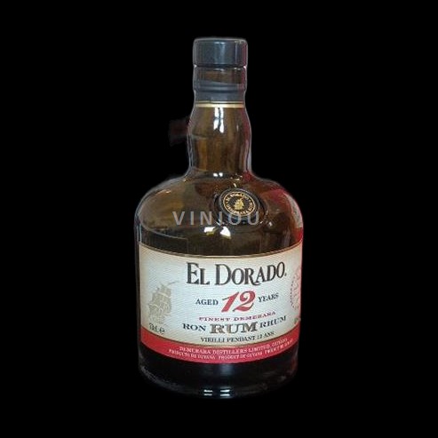 Rommi Vanha El dorado Demerara 12a Ranskan Guyana Ranskan Guayana Guayana