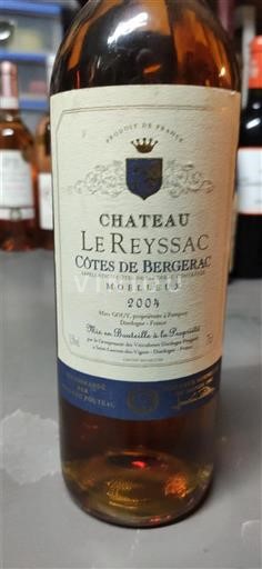 Lounais-Ranska Côtes-de-bergerac Château Le Reyssac 2009