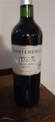 Bordeaux Médoc Château Chantemerle 2012