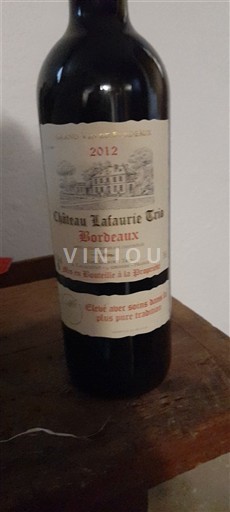 Bordeaux Château Lafaurie Cazalis 2012