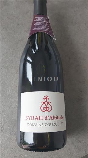Languedoc och Roussillon Aude Domaine Coudoulet Syrah d'Altitude 2024