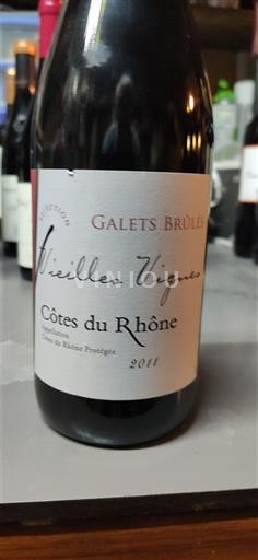 Vale do Ródano Côtes-do-Ródano Galets Brûlés Vieilles Vignes 2011