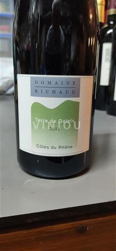 Thung lũng Rhône Côtes-du-rhône Domaine Richaud Terre de Galets 2015