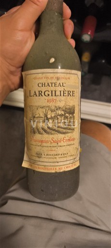 Bordeaux Lussac-saint-émilion Château Largillière 1987