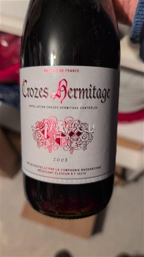 Rona dolina Crozes-hermitage Compagnie Rhodanienne 2008