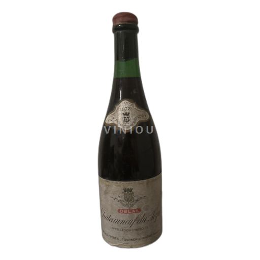 Rhônevallei Châteauneuf-du-Pape Delas Frères 1973