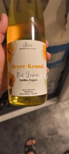 Alsace Meyer-Krumb Vieilles Vignes 2022