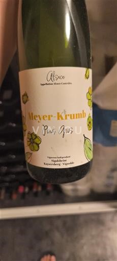 Alsace Meyer-Krumb Pinot Gris 2022