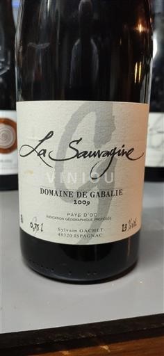 Languedoc-Roussillon Pays d'Oc Domaine Gabalie La Sauvagine 2009