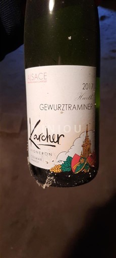Alsazia Non specificato Grand Cru Karcher 2017
