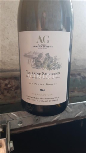 Thung lũng sông Loire Touraine Famille Amirault Grosbois Les Pentes Douces 2024