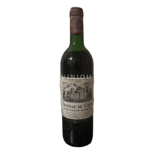 Bordeaux Saint-Émilion Grand Cru Château du Cauze 1989
