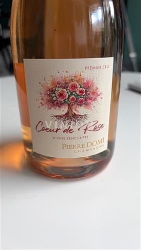 Champagne Pierre Domi Coeur de Rose Divine Rencontre Non-Vintage