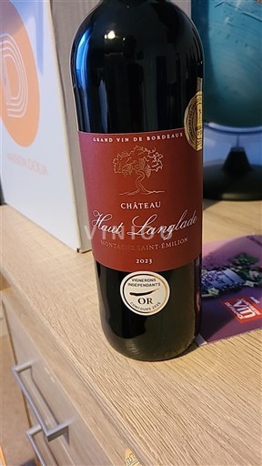 Bordeaux Montagne Saint-Émilion Haut Langlade 2023