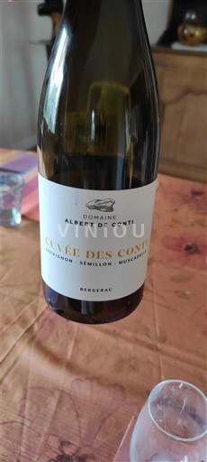 Sydvestfrankrig Bergerac Domaine Albert de Conti des Conti 2022