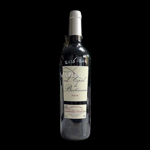 Bordeaux Saint-Émilion L'Esprit de Barberousse 2019