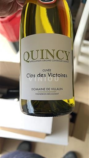 Valle della Loira Quincy Domaine Villalin Clos des Victoires Senza annata