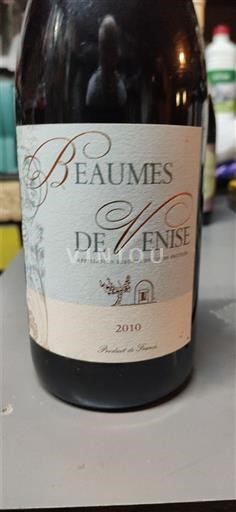 Rhônen laakso Beaumes de Venise Club des vignerons 2010