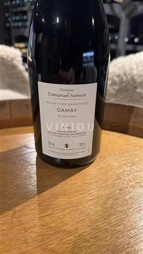 Beaujolais Nespecifikováno Domaine Emmanuel Saisson 2023