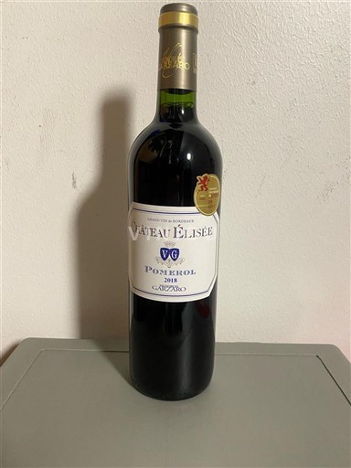 Bordeaux Pomerol Château Élisée 2018