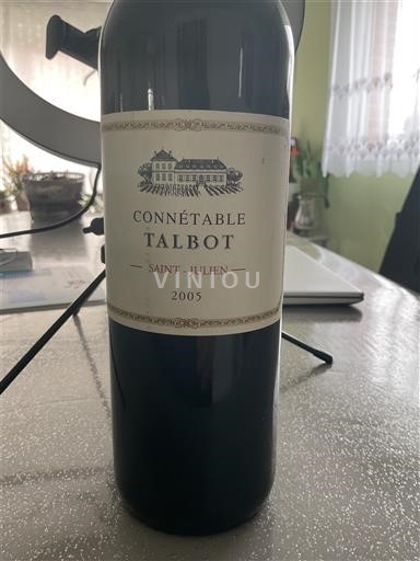 Bordeaux Saint-Julien Château Talbot Connétable Talbot 2005