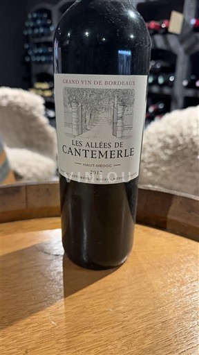 Bordeaux Haut-Médoc Cantemerle Les Allées de Cantemerle 2012