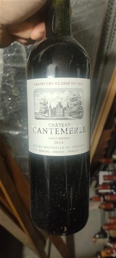 Bordeaux Haut-Médoc Grand Cru Château Cantemerle 2014