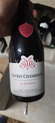 Borgogna Gevrey-Chambertin Premier Cru Château Marsannay La Justice 2021