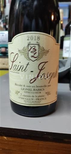 Rhône Valley Saint Joseph Lionel Faury 2018