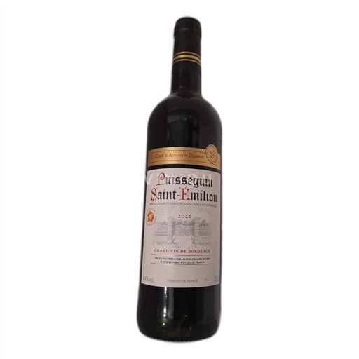 Bordeaux Puisseguin-Saint-Émilion La Cave d'Augustin Florent 2022