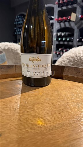Bourgogne Pouilly-fuissé Denis Jeandeau Secret Minéral 2022