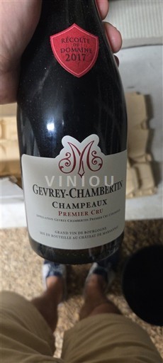 Burgundi Gevrey-Chambertin Premier Cru Champeaux 2017