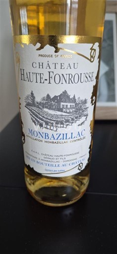 Southwest Monbazillac Château Haute-Fonrousse Non-Vintage