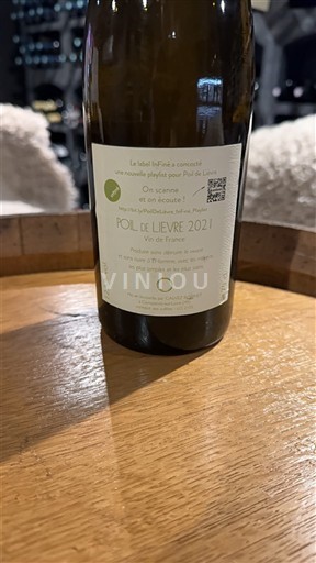 Rona dolina Ni doloceno Domaine L'Infini Poil de Lièvre 2021