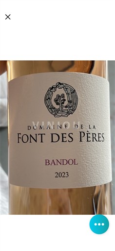 Provenza Bandol Domaine La Font des Pères 2023