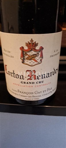Burgundija Corton-Bressandes Grand Cru François Gay et Fils Neleten.