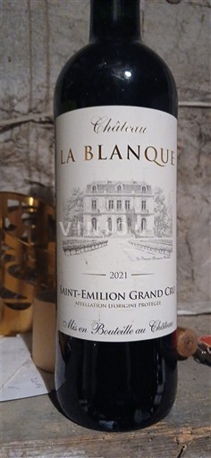 Bordeaux Saint-Émilion Grand Cru Grand Cru Château La Blanque 2021
