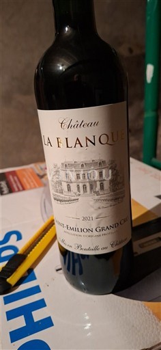 Bordeaux Saint-Émilion Grand Cru Grand Cru Château La Blanque 2021
