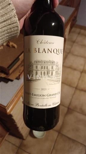 Bordeaux Saint-Émilion Grand Cru Grand Cru Château La Blanque 2021